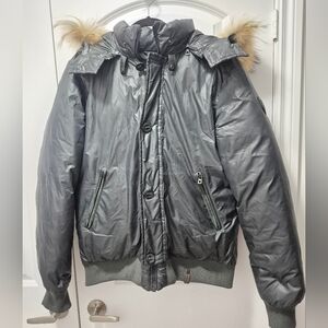 Rudsak Men's Bomber Jacket, XL, Black